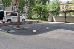 ограждение площадки контейнеров