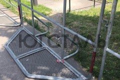 ограждение временное переносное